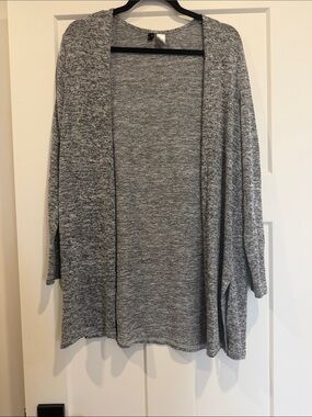 H&M Gray Open-Front Lightweight Women's Cardigan